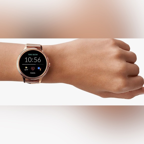 NWT Fossil Women's Gen 5E 42mm Stainless Steel Touchscreen Smartwatch - Picture 2 of 8